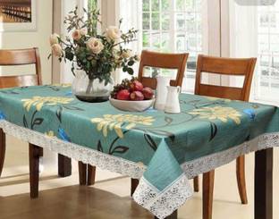 KUBER INDUSTRIES Printed 6 Seater Table Cover