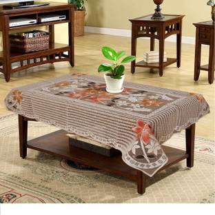 CASA FURNISHING Floral 4 Seater Table Cover