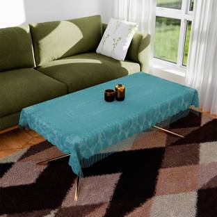 KUBER INDUSTRIES Self Design 4 Seater Table Cover