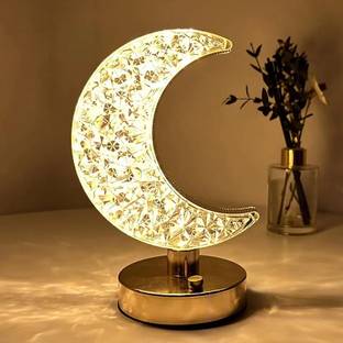 Lycus Star Moon Crystal Table Lamp 3 Colors Portable Touch Lamp Luxurious Night Light Night Lamp