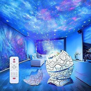 VARIYAENTERPRISE28 Dinosaur Egg Galaxy Star Projector Starry Light Night Lamp