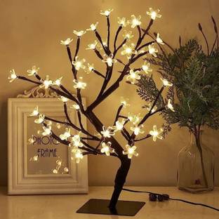 taashu Bonsai Desk Tree LED Battery Powered or USB Adapter Table Top Decoration Night Lamp