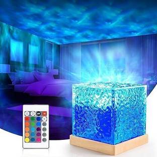 Sri Swamy Technokart Wave Projector Lamp 3D Water Wave LED Night Light Crystal lamp Night Lamp