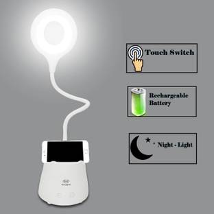 Waken LED Table Lamp Rechargeable Touch Button Brightness Control Night Light Study Lamp