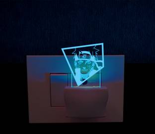 Viyapaari Anime Naruto Action figure Gift lamp 3D Illusion Night Light Home Decor Plug Night Lamp