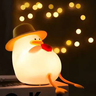 Pamidhar Cute Dodo Duck Night Light,3 Level Dimmable Rechargeable Duck Light for Kids Night Lamp