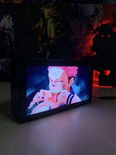 Printkarr Sukuna Light Box, Anime Light Box, Jujutsu Kaisen, Anime, Ryomen Sukuna Night Lamp