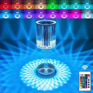 MOMENTIME 16 Color Changing Light USB Charging Acrylic Diamond crystal Table night Night Lamp