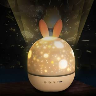 Taxzilla Rabbit Lamp Sky Projector for kids-360° Rotating Lamp_SW33 Night Lamp