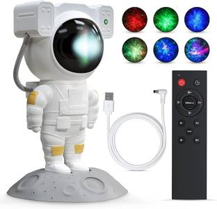 FLYDER Astronaut Galaxy Light Projector, Space Buddy Projector Light for Kids Adults Night Lamp