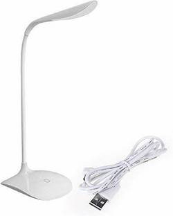 Krikav Rechargeable Led Touch On Off Switch Student Study Table Lamp