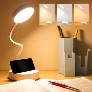 Refulgix Desk Lamp Touch Sensor On/Off Study Lamp USB Rechargeable Study Lamp