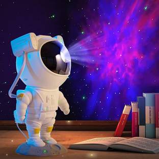 Shinify Galaxy Astronaut Space Star Projector Light Nebula 360? Adjustable Head Night Lamp
