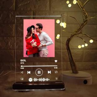 Wehatke LED Customized Spotify with photo Frame Table Lamp