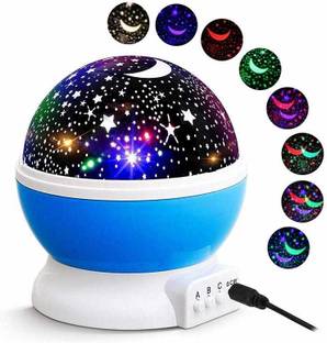 UZAN Romantic Sky Star Master Night Light Projector Children Kids Baby Sleep Lighting Night Lamp
