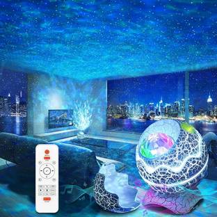 fire turtle Night Galaxy Projector with Remote Control, White Noise BT Speaker,14 LED Colors Night Lamp