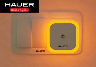 Hauer GLOW-MATE Smart LED Premium Night Light Auto Dimming With Auto ON/OFF Sensor LED Night Lamp