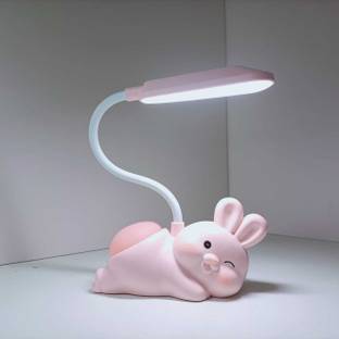 MACVL5 Kids LED Rabbit Study Lamp with Night Light - Adorable Butt-shaped Design Study Lamp
