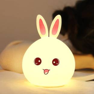 WISHPITARA BIG-FACE-RABBIT-NIGHT-LIGHT Night Lamp