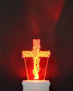 Gojeeva The Christian Cross 3D illusion Night Lamp is Extremely cool and 3D illusion Design Night Lamp