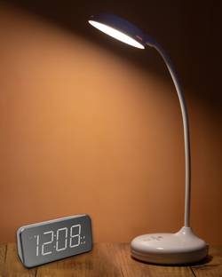 WEIRD WOLF 3 Color Mode Rechargeable Flexible Gooseneck, LED Table / Study Lamp