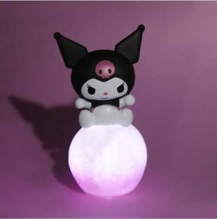 ARRX Kuromi Sanrio 3D Ball Night Lamp USB Table Lamp Colorful LED Table Lamp