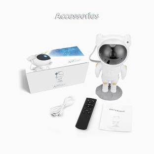 Toyvala Astronaut Space Star Galaxy Night Nebula Light Projector/360° Adjustable Head-99 Night Lamp