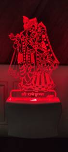 Omniverse RADHE KRISHNA FANCY NIGHT LAMP 625 Night Lamp