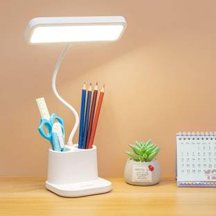 FIRSTLIKE 3 Color Changing Led Light Study Lamp for Students Table Lamp