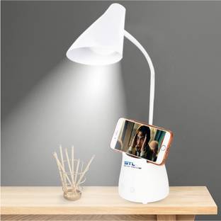 Study Table Lamp 2 iN 1 Rechargeable Desk Light Touch Model With Nigh lamp & Pen Stand Study Lamp