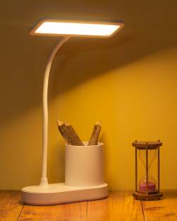 WEIRD WOLF 3 Colour Mode Light- White, Warm,|Table, Study Lamp