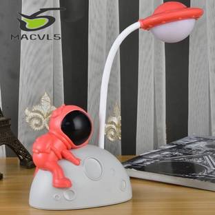 MACVL5 Mini Space Astronaut Theme LED Lamp Study Light Night Desk Light USB Charging Table Lamp
