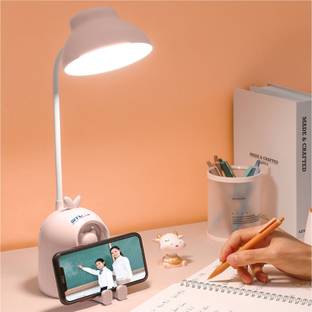 Study Table Lamp Rechargeable LED Desk Lamp with Touch Switch,Flexible Eye-Caring 3 Lighting Mode Study Lamp