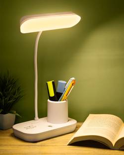 WEIRD WOLF 3 Colour Mode Light- White, Warm,|Table, Study Lamp
