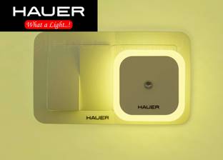 Hauer GLOW-MATE Smart LED Premium Night Light Auto Dimming With Auto ON/OFF Sensor LED Night Lamp
