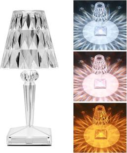 Lycus Crystal Table Lamp Color Changing Lamp Acrylic Diamond Lamp with Remote Control Night Lamp