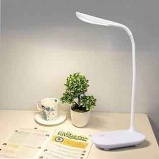 Decorcia Kids Desk Lamp for Study & Night| Rechargeable| Multicolor LED with Warm Light Table Lamp