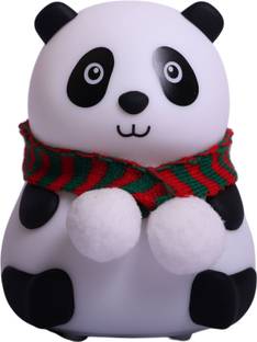 TGG Panda GlowBuddy – Soft Touch-Control Silicone with 7-Color LED Night Lamp