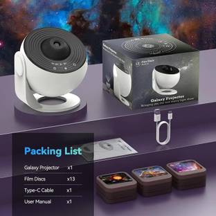 Wengonvila Realistic 4K Star Projector with Timer – Planetarium Night Light for Ceiling Night Lamp