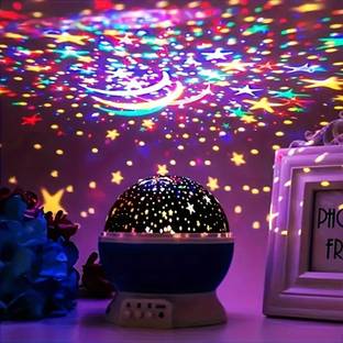 Techfire Romantic Sky Star Master Night Light Projector Children Kids Baby Sleep Lighting Night Lamp