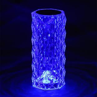 YYTP New Rechargeable Crystal Table Lamp with Touch And Remote Control Use Night Lamp