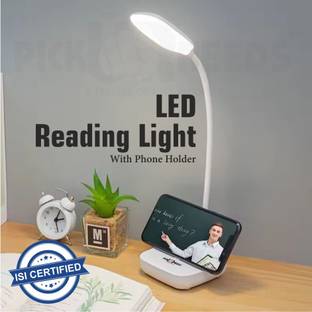 Pick Ur Needs Rechargeable Table Lamp With 3 Multiple LED Light Touch Sensor Type C Charging Study Lamp