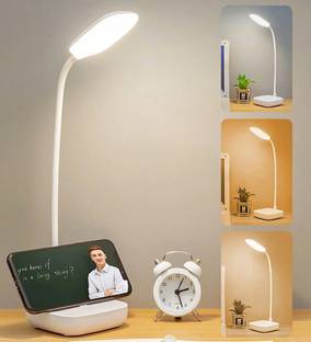 PESCA Rechargeable Emergency Table Lamp, Student Reading Lamp,Led Foldable Desk Lamp Study Lamp