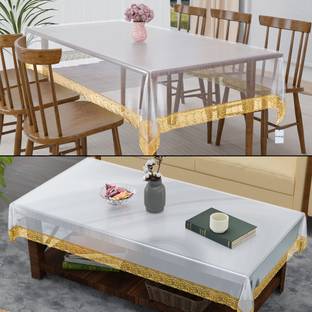HOMESTIC White PVC Table Linen Set