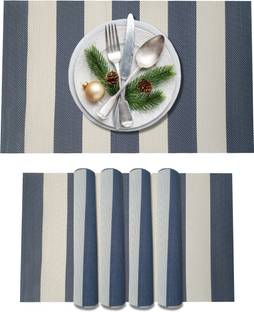 YELONA Rectangular Pack of 4 Table Placemat
