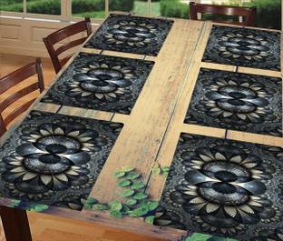 LAPHINO Square Pack of 6 Table Placemat