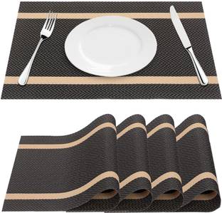 KitchEase Rectangular Pack of 4 Table Placemat