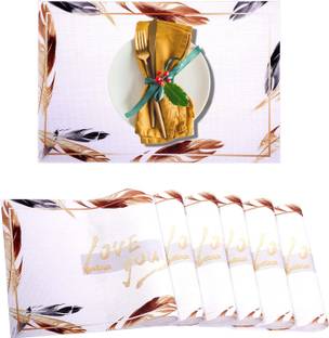 Daidokoro Rectangular Pack of 6 Table Placemat