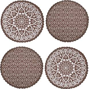 Saral Home Round Pack of 4 Table Placemat