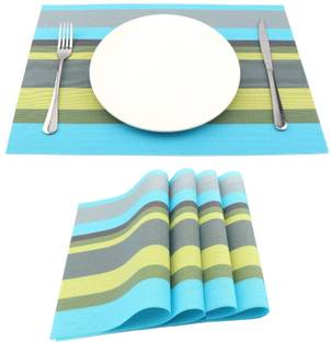 YELONA Rectangular Pack of 4 Table Placemat